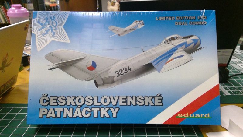 1:72 Mig-15 in Czech Service Eduard Limited Dual Combo