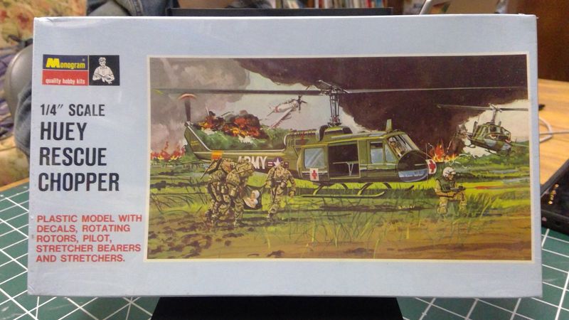 1:48 Huey Rescue Chopper Monogram PA152