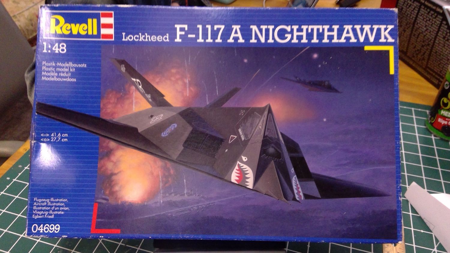 1:48 Lockheed F117A Nighthawk Revell 04699