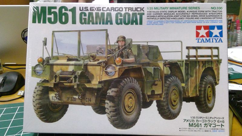 1:35 M561 Gama Goat 6X6 Cargo Tamiya 35330