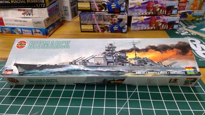 1:600 German Battleship Bismarck Airfix 04204