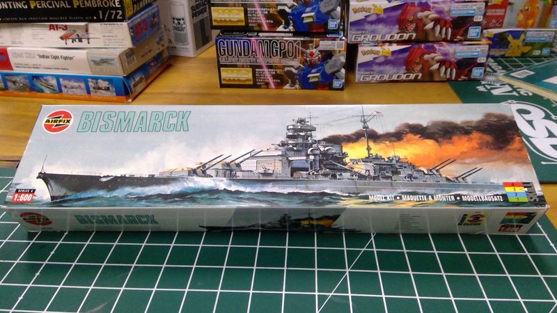 1:600 German Battleship Bismarck Airfix 04204