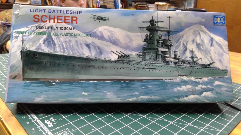 1:400 Powered Battleship Scheer by CCLee 1999 03606