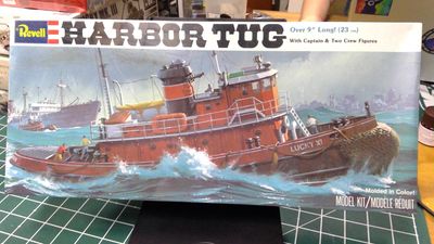 Vintage Harbor Tug 1979 Revell 5001