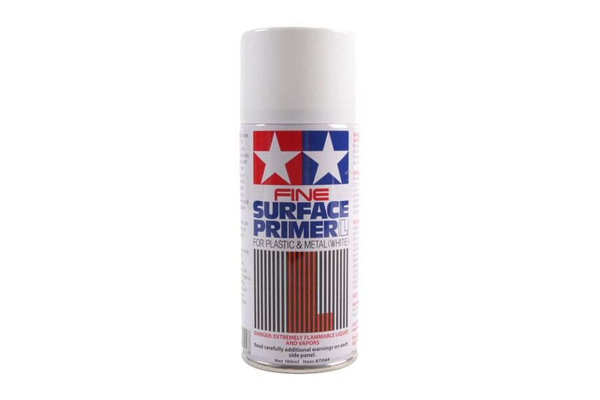 White Fine Surface Primer (L) Spray 180ml - 87044