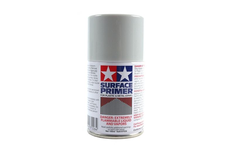 Surface Primer Grey (L) Spray 180ml - 87042