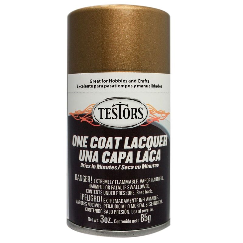 Bronze One-Coat Lacquer Spray 3oz - 1847MT