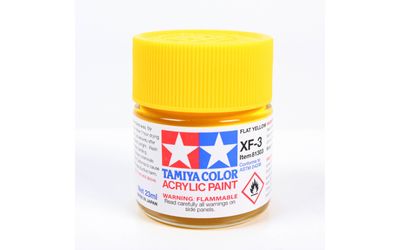 XF3 Flat Yellow 23ml - 81303 - Tamiya