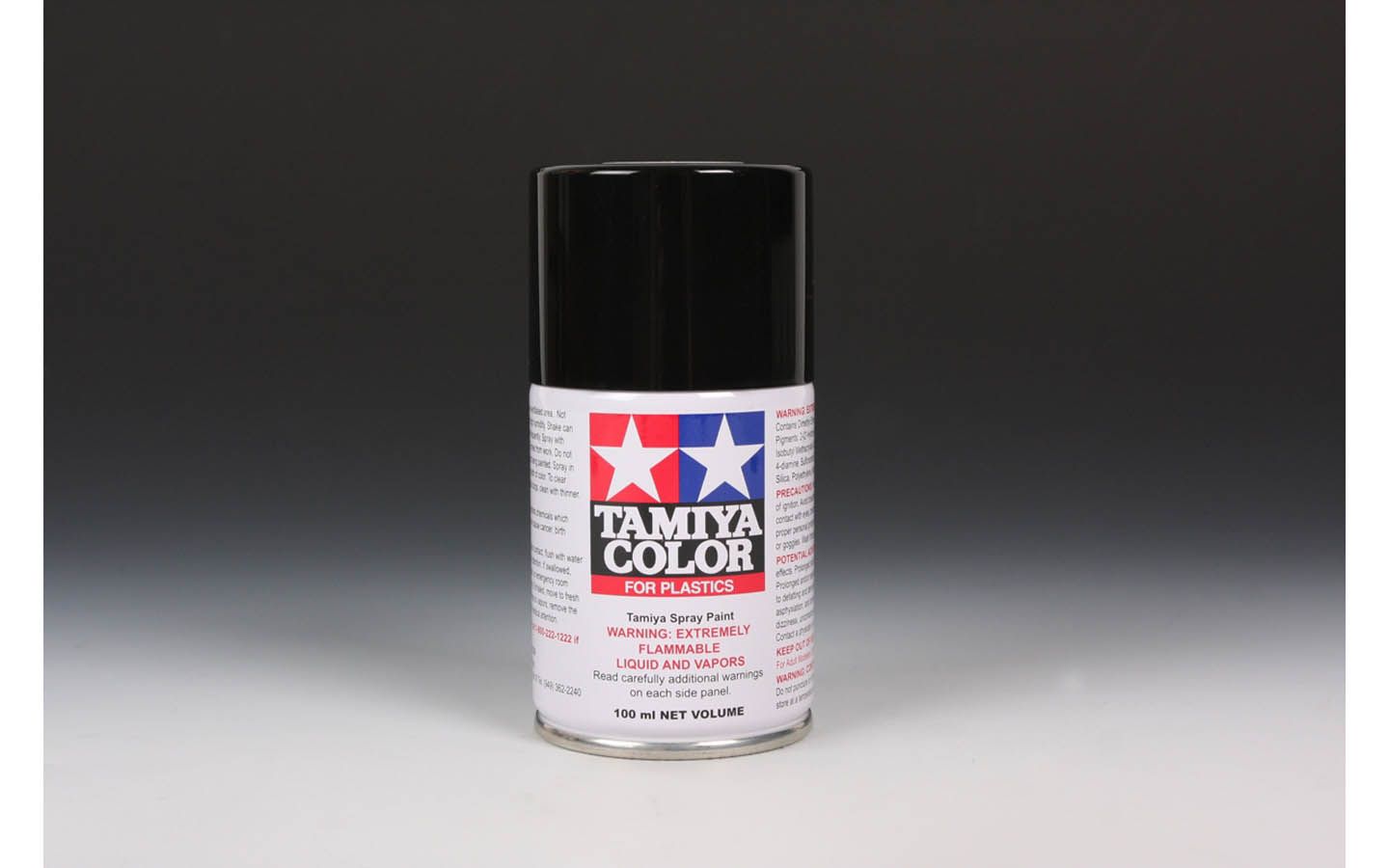Matt Black TS-6 Spray 100ml - 85006 - Tamiya
