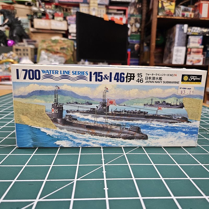 Water Line Series Japan Navy Submarine I-15 &amp; I-46