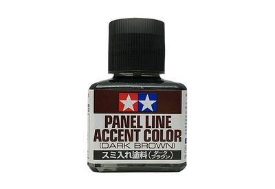 Panel Line Accent Color 40ml Dark Brown - 87140