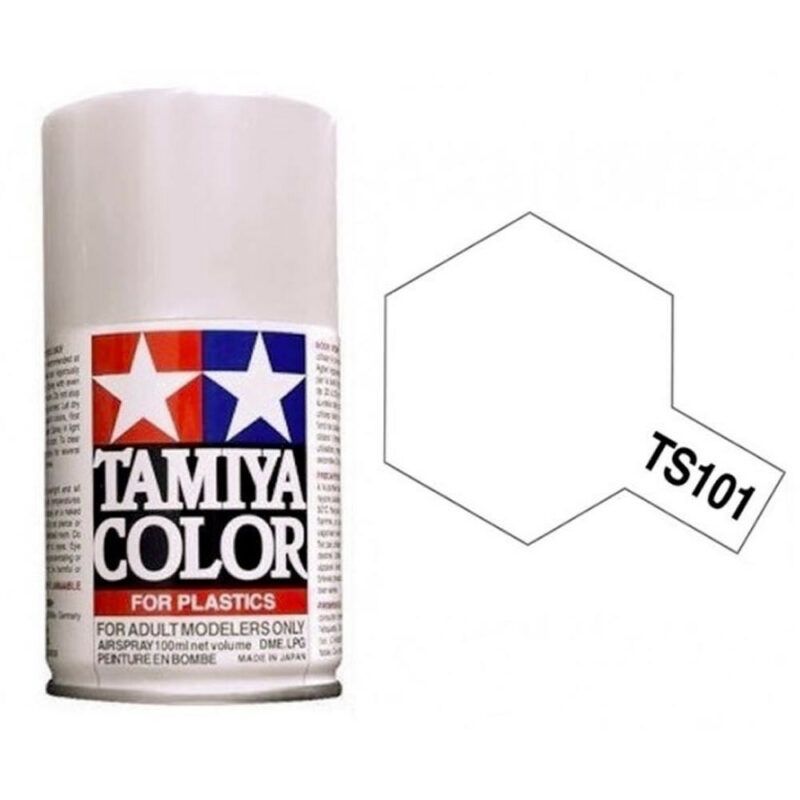 Base White TS-101 Spray 100ml - 85101 - Tamiya