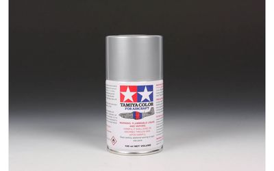 Bare Metal Silver AS-12 Spray 100ml - 86512 - Tamiya