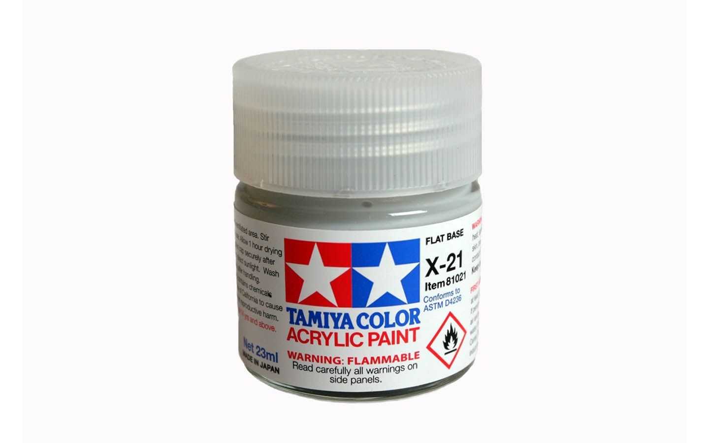 X21 Flat Base 10ml - 81521 - Tamiya