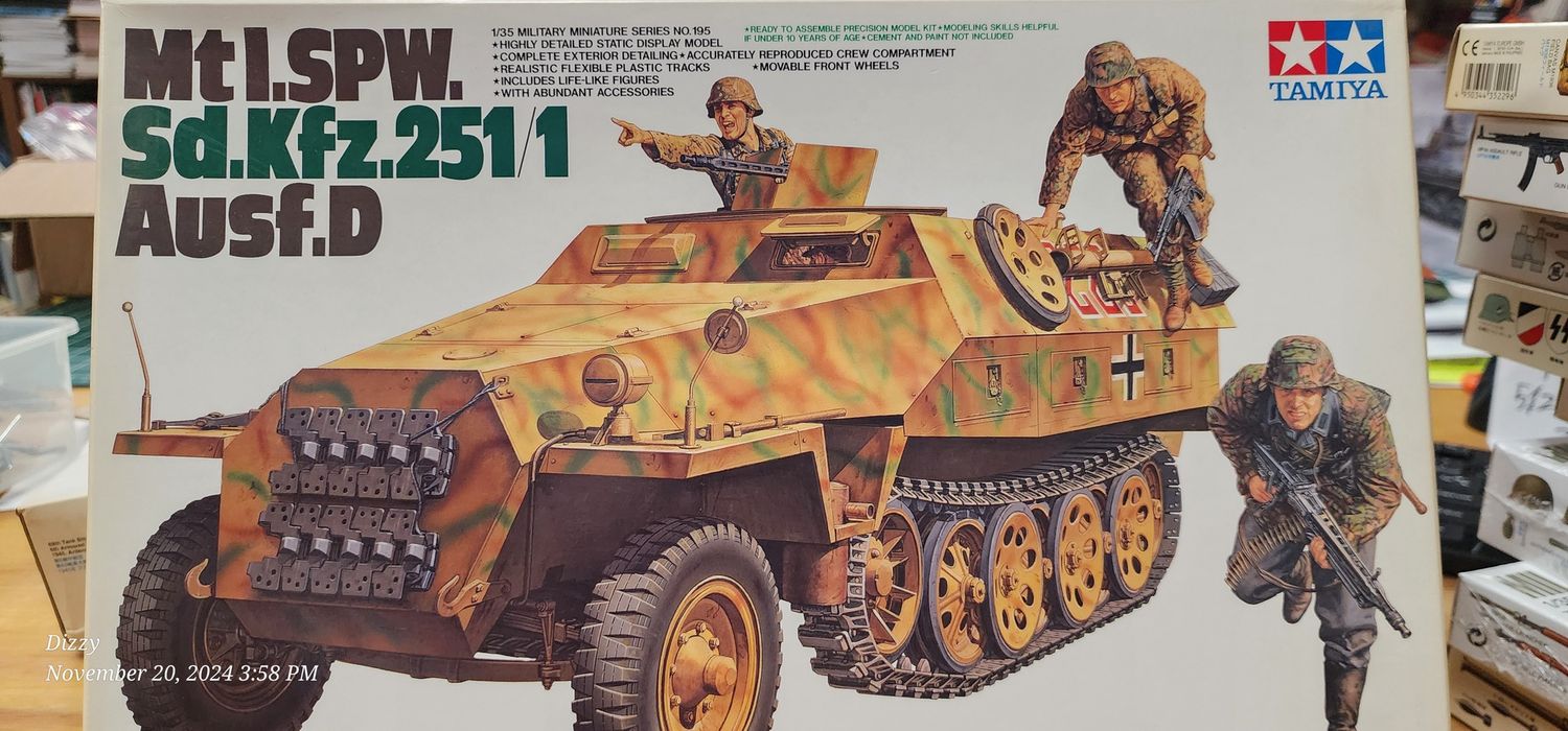 MtI.SPW.Sd.Kfz.251 1 Ausf.D | Tamiya | OMK | 1:35