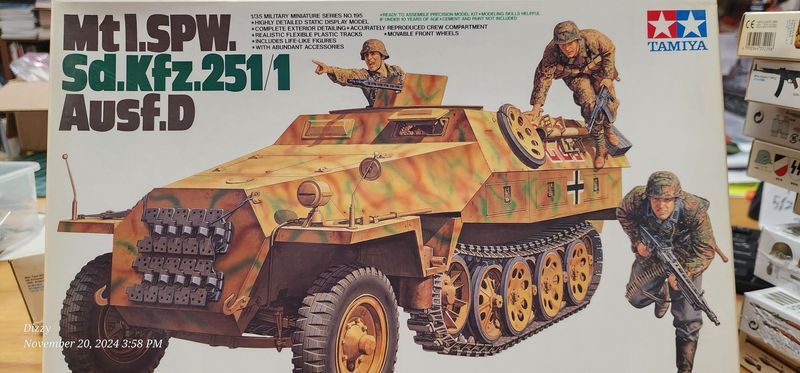 MtI.SPW.Sd.Kfz.251 1 Ausf.D | Tamiya | OMK | 1:35