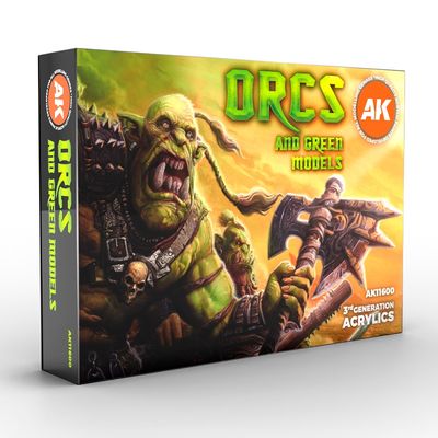 AK Interactive 3G Orcs and Green Creatures Set AK11600