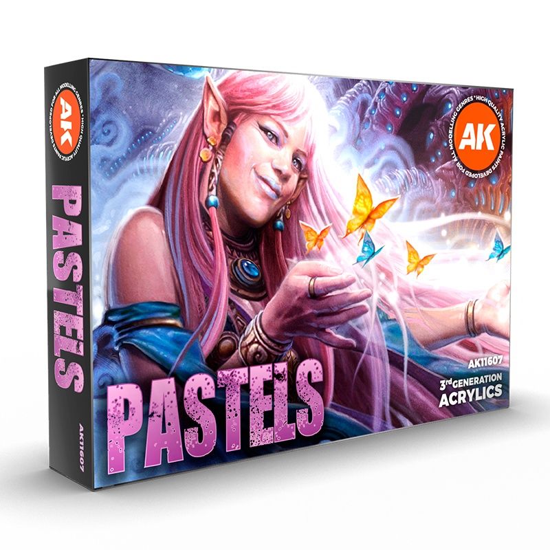 AK Interactive 3G Pastels Set  AK11607