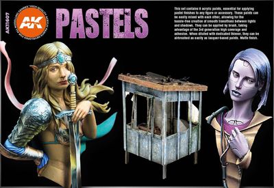 AK Interactive 3G Pastels Set AK11607