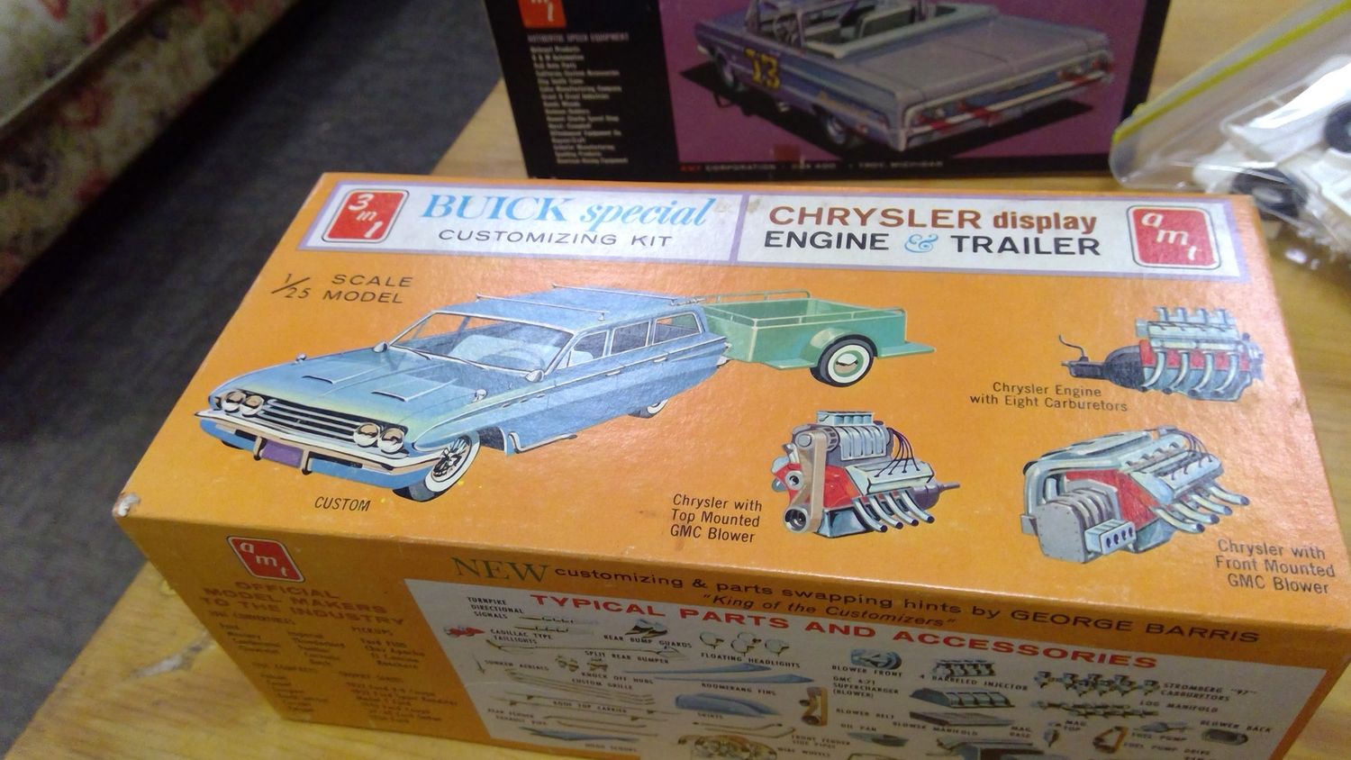 1:25 1962 Buick Special Station Wagon with Trailer (3 &#39;n 1)