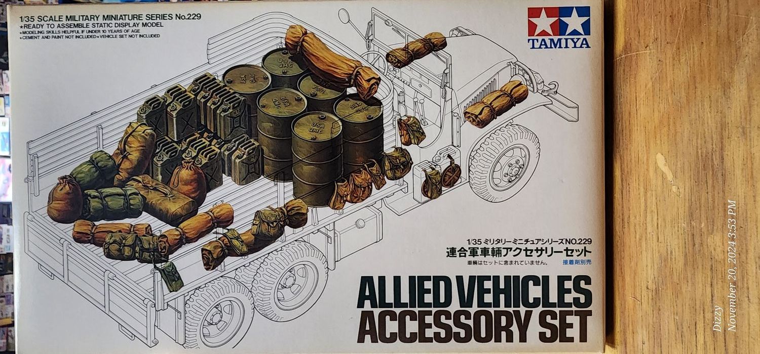 Allied Vehicle Accessories 229  | Tamiya | OMK | 1:35