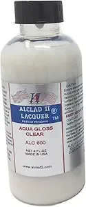 Aqua Gloss Water Base Clear 4oz - ALC600