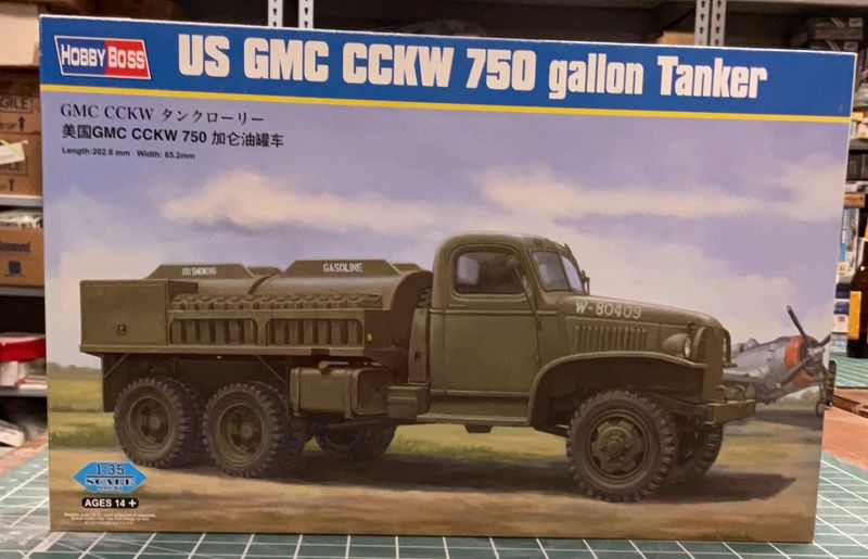 1:35 US GMC CCKW 750-gallon Tanker - 83830