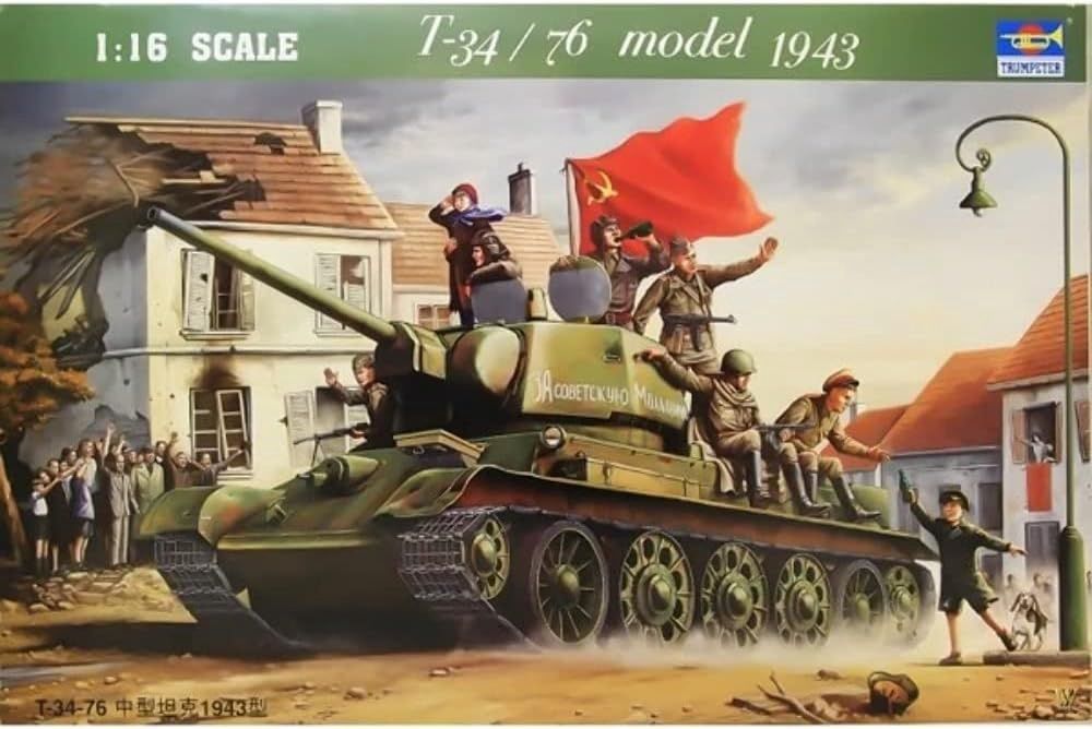 Pre Order 1:16 Soviet T-34/76 Model 1943
