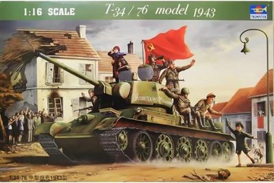 Pre Order 1:16 Soviet T-34/76 Model 1943