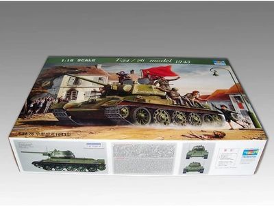 Pre Order 1:16 Soviet T-34/76 Model 1943