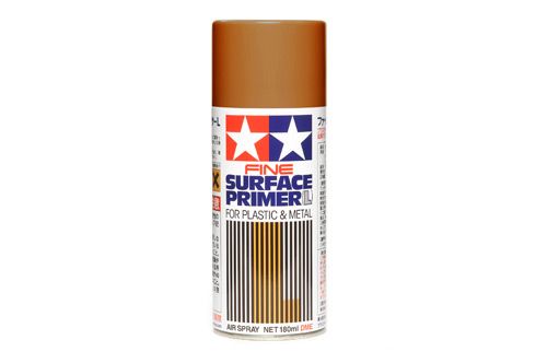 Fine Surface Primer (L) Oxide Red Spray 180ml - 87160
