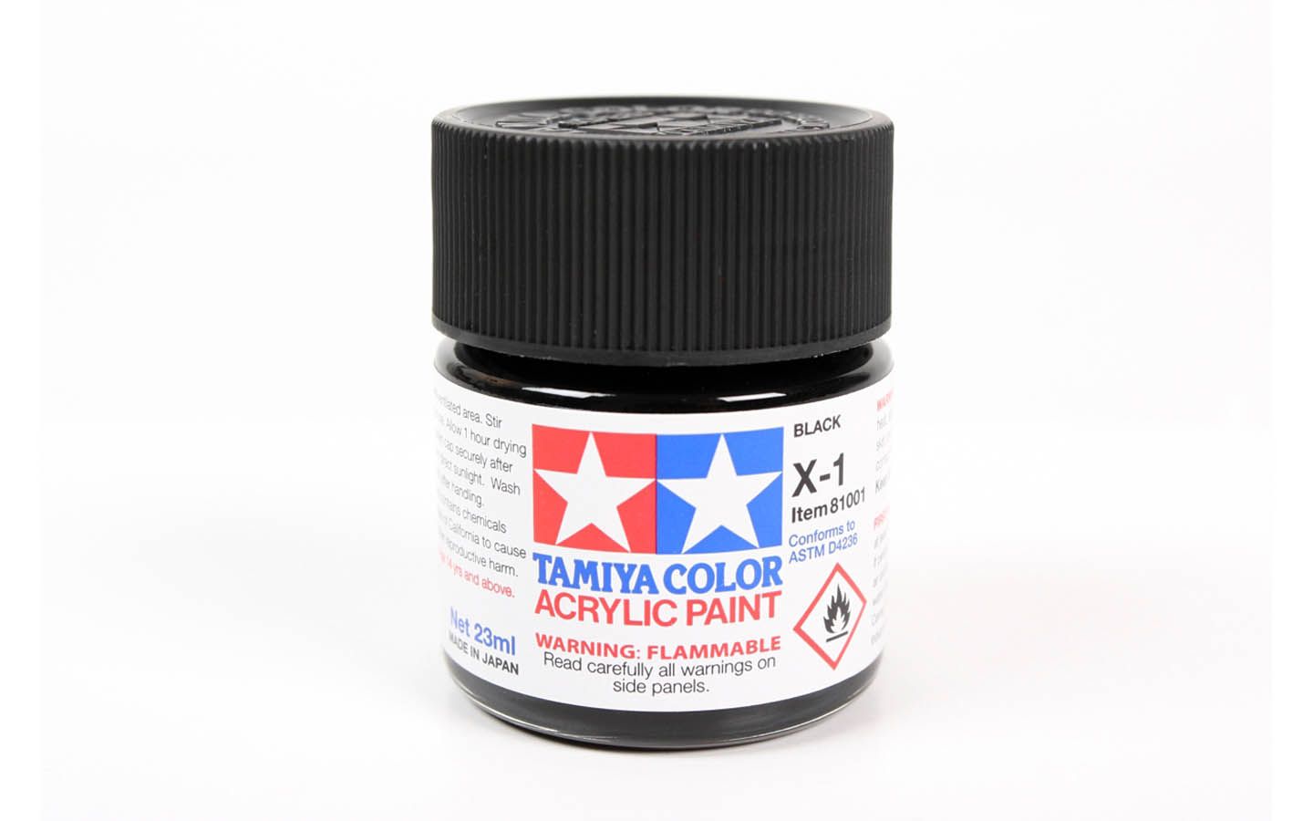 X1 Black 23ml  - 81001 - Tamiya