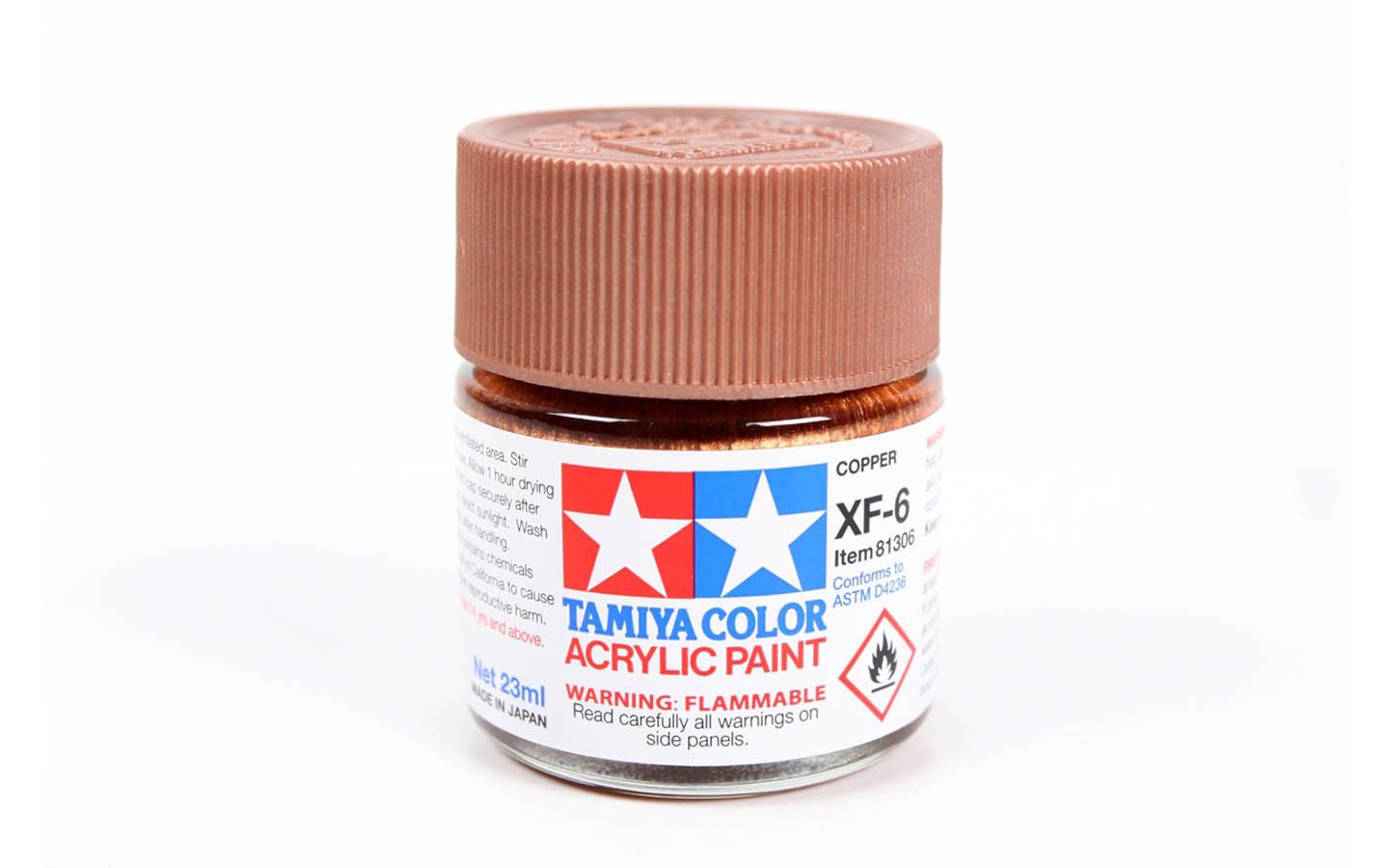 XF6 Copper 23ml - 81306 - Tamiya