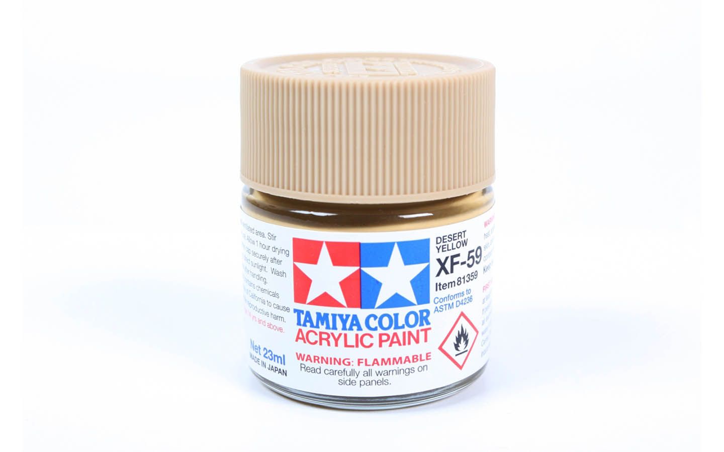XF59 Flat Desert Yellow 23ml - 81359 - Tamiya