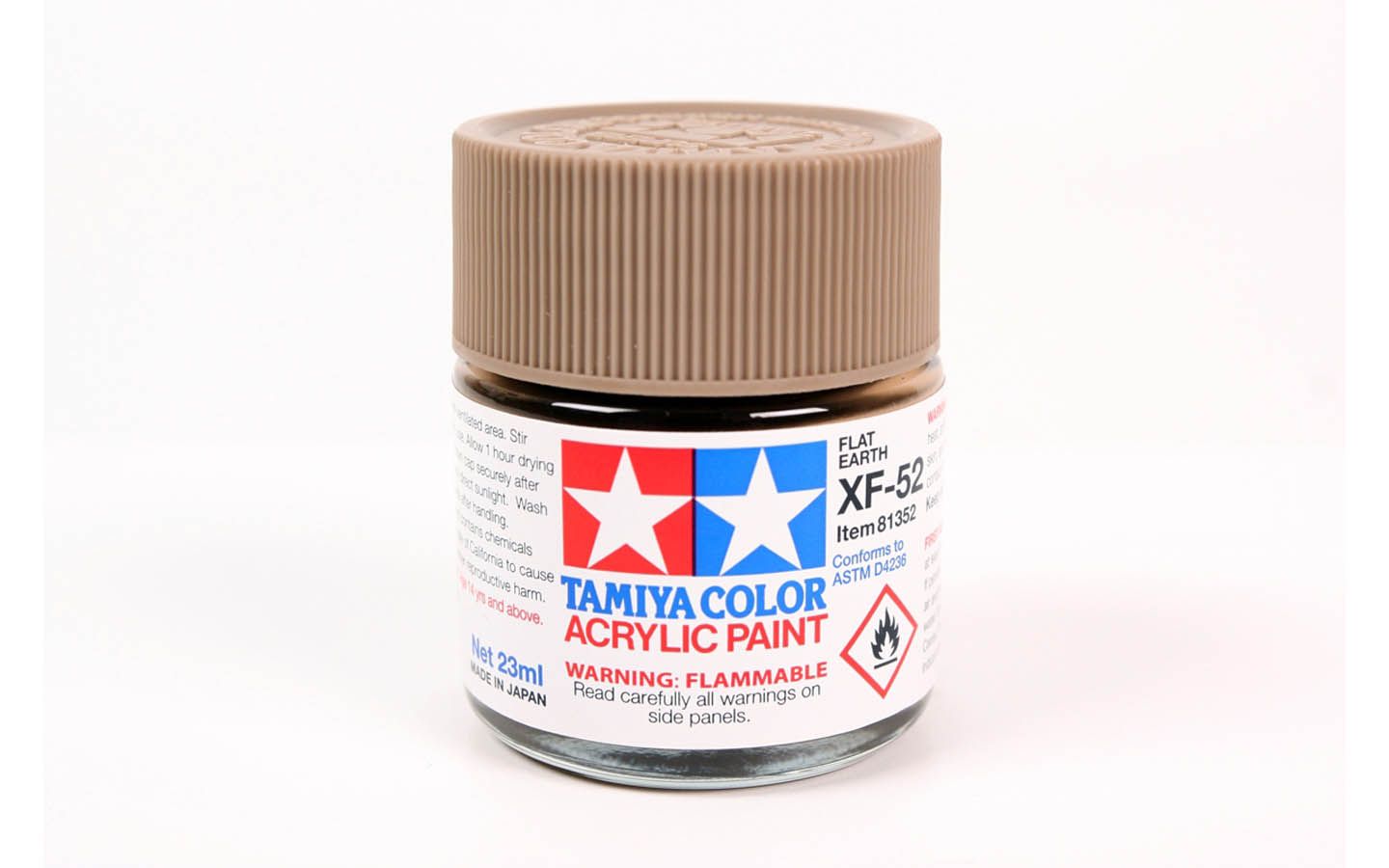 XF52 Flat Earth 23ml - 81352 - Tamiya