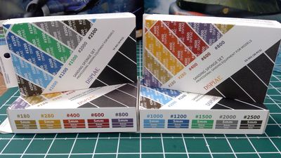 Rough Sanding Sponge Set Dispiae SS-S01