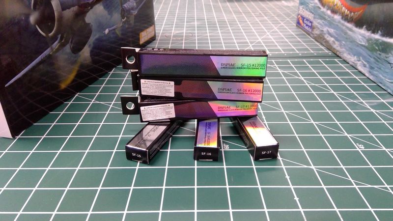 Siren Glass Mirror Polishing File #12000 Dispiae SF-15