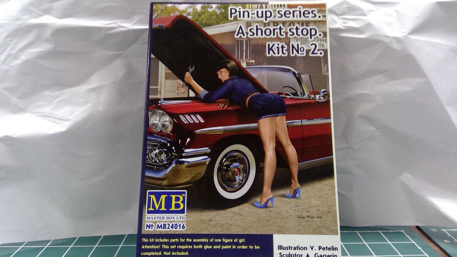 Pin-up series. A short stop. Kit No. 2 Master Box | No. MB24016 | 1:24