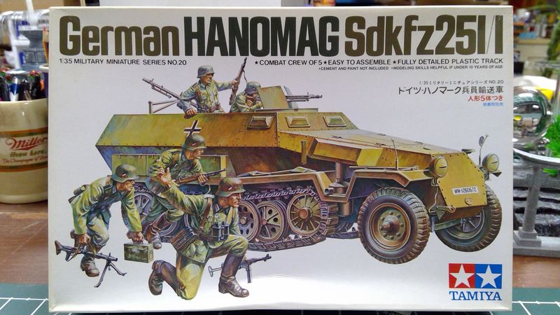 Hanomag Sdkfz 251 1 Ausf.D 35020  | Tamiya | OMK | 1:35