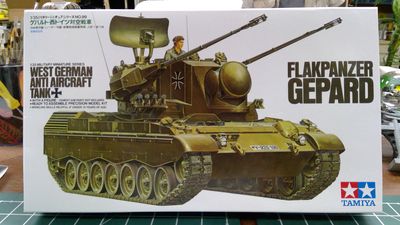 Flakpanzer Gepard Anti-Aircraft Tamiya 35099 1:35