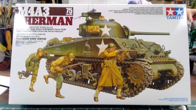 U.S. Medium Tank M4A3 Sherman 75mm Gun Tamiya | No. 35250*3300 | 1:35