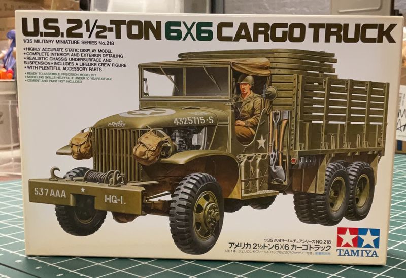 6x6 2 1/2 ton Cargo Truck  | Tamiya | OMK | 1:35