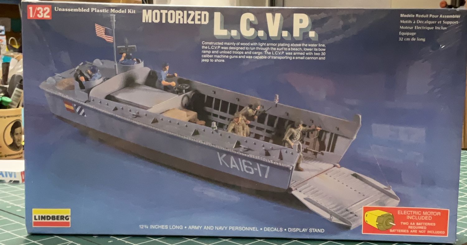 L.C.V.P. (Motorized) U.S. Millitary Ship
