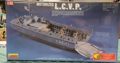 L.C.V.P. (Motorized) U.S. Millitary Ship