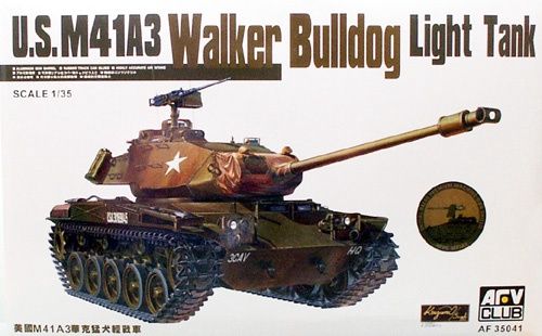 U.S. M41A3 Walker Bulldog Light Tank AFV Club | No. AF35041 | 1:35