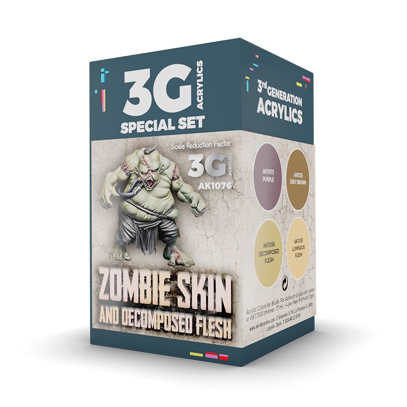 AK G3 Zombie Skin &amp; Decomposed Flesh Set AK AK1076