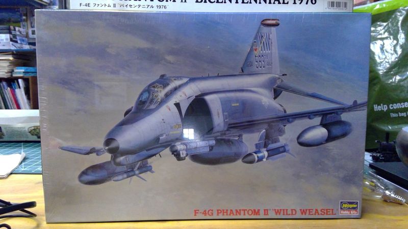 F-4G Phantom II `Wild Weasel´ Hasegawa  No. 07209 1:48