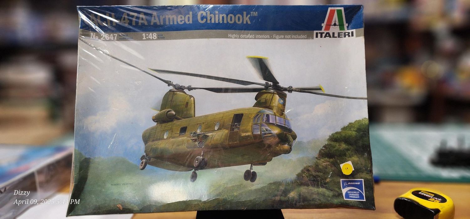 ACH-47A Armed Chinook Italeri 2647 1:48