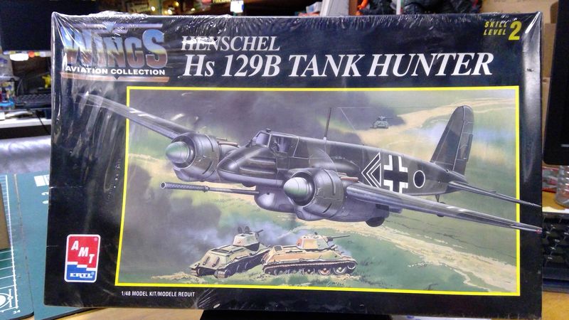 Henschel Hs 129B Tank Hunter AMT/ERTL No. 8684 1:48