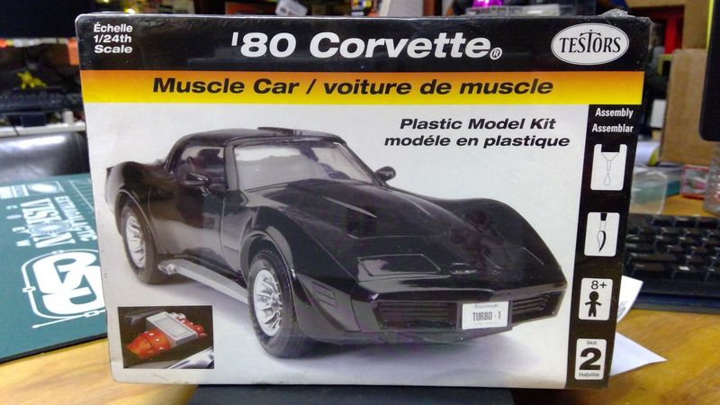 1980 Chevrolet Corvette Testors 4088